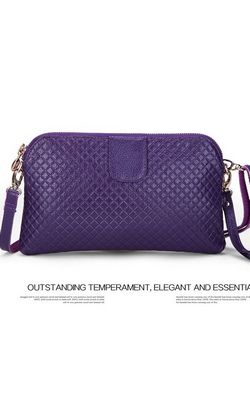 BB1024-10 women Clutch leather handbags